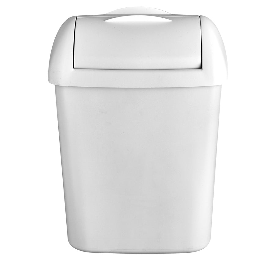 Dameshygiënebak Quartzline 8 liter wit