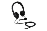 Hoofdtelefoon Kensington USB-C Hi-Fi mic zwart - afbeelding 4