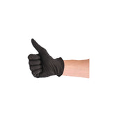 Handschoen CMT S soft nitril zwart - afbeelding 6