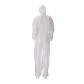 Overall CMT XL non-woven ritssluiting PP wit - afbeelding 5