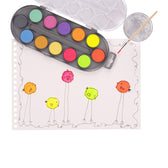 Waterverf Bruynzeel Kids 12 kleuren metallic neon - afbeelding 6