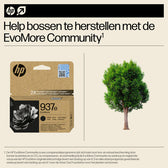 Inktcartridge HP 4S6W9NE 937E Evomore zwart - afbeelding 7