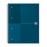 Spiraalblk Oxf International Notebk A4+ ln petr bl