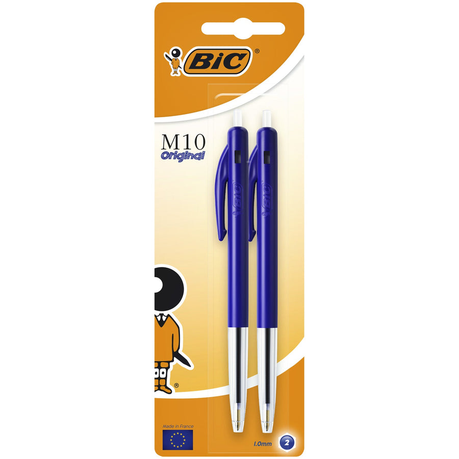 Balpen Bic M10 M blauw