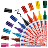Viltstift edding 3000 rond 1.5-3mm blauw - afbeelding 9