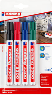 Viltstift edding 3300 schuin 1-5mm assorti - afbeelding 5