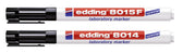 Viltstift edding 8015 lab rond 0.75mm zwart - afbeelding 2
