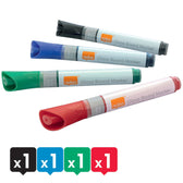 Viltstift Nobo glasbord assorti - afbeelding 3
