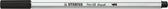 Brushstift STABILO Pen 68/46 zwart - afbeelding 2
