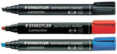 Viltstift Staedtler Lumocolor 350 schuin 2-5mm rd - afbeelding 5