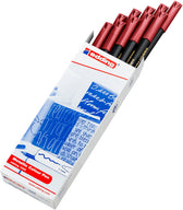 Fineliner edding 1200 F metallic rood - afbeelding 6