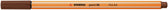 Fineliner STABILO point 88/45 F bruin - afbeelding 2