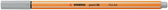 Fineliner STABILO point 88/94 F lichtgrijs - afbeelding 2