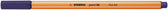 Fineliner STABILO point 88/22 F Pruisisch blauw - afbeelding 2