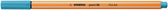 Fineliner STABILO point 88/57 F azuurblauw - afbeelding 2