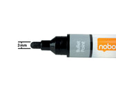 Whiteboardmarker Nobo liquid rond 3mm ass - afbeelding 3