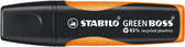 Markeerstift STABILO GREEN BOSS 6070/54 oranje - afbeelding 2