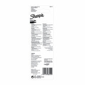 Viltstift Sharpie Twin tip UF en F 2st zwart - afbeelding 3