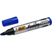 Viltstift Bic 2000 ecolutions rond L blauw - afbeelding 5