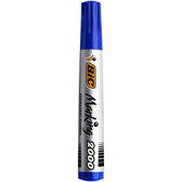 Viltstift Bic 2000 ecolutions rond L blauw - afbeelding 9