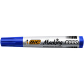 Viltstift Bic 2000 ecolutions rond L blauw - afbeelding 10