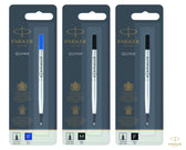 Rollerpenvulling Parker Quink M blister blauw - afbeelding 2