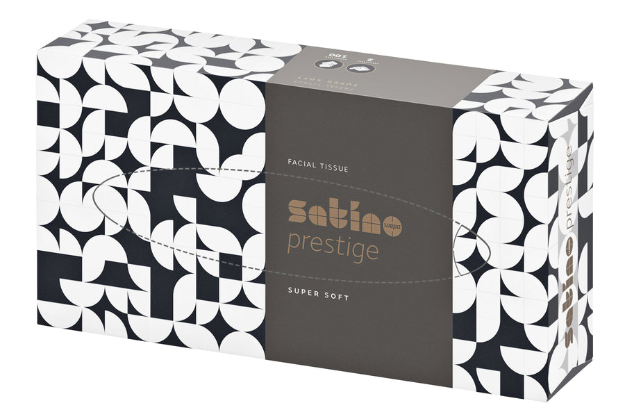 Facial tissues Satino 2laags 100 vel wit