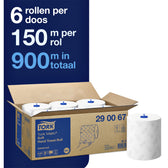Handdoekrol Tork H1 Advanced 2laags 150m wit - afbeelding 2
