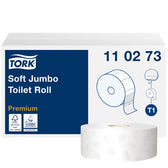 Toiletpapier Tork T1 Premium jumbo 2laags 360m wit - afbeelding 5