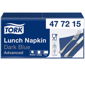 Lunchservet Tork Advanced vierdevouw donkerblauw - afbeelding 6