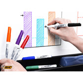 Whiteboardmarker Bic 1741 rond M zwart - afbeelding 5