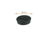 Magneet Nobo 38mm zwart 4 stuks - afbeelding 4