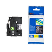 Labeltape Brother Ptouch TZe365 36mm zwart - afbeelding 3