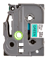 Labeltape Brother Ptouch TZe751 24mm groen - afbeelding 2