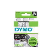 Labeltape Dymo LabelManager D1 polyester 9mm trns - afbeelding 4