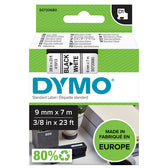 Labeltape Dymo LabelManager D1 polyester 9mm wit - afbeelding 5