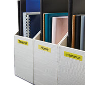 Labeltape Dymo LabelManager D1 polyester 9mm geel - afbeelding 9