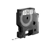 Labeltape Dymo LabelManager D1 polyester 6mm wit - afbeelding 5