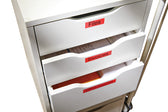 Labeltape Dymo LabelManager D1 polyester 9mm rood - afbeelding 9