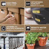Labeltape Dymo LabelManager D1 polyester 24mm zw - afbeelding 9