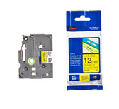Labeltape Brother Ptouch TZe631 12mm geel - afbeelding 3