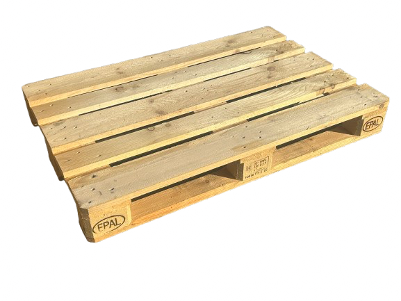 Gebruikte houten Europallet 1200x800 mm – 4-weg