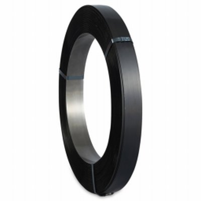 Omsnoeringsband zwart staal lacquered 16 mm x 1000 m