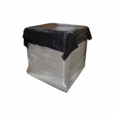 LDPE pallet afdekfolie 30µm zwart 1400 mm x 1800 mm