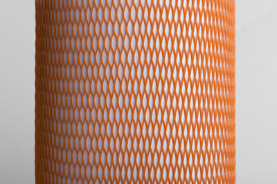 Buisnet 100mm x 100m oranje