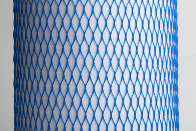 Buisnet 200mm x 50m blauw