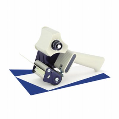 Tape dispenser voor manueel gebruik met rem 75 mm