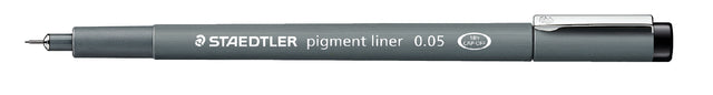 Fineliner Staedtler pigment 308 0.05mm zwart