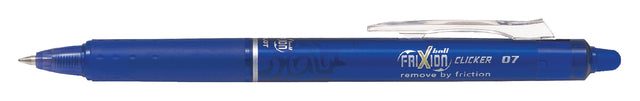 Rollerpen PILOT friXion clicker M blauw