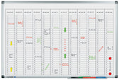 Planner jaar Legamaster prem verticaal 60x90cm
